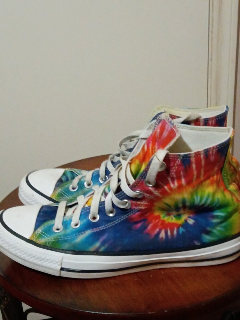 Converse Pride Chuck Taylor All-Star Tie Dye Rainbow 168996F Unisex Size M8/W10 - Picture 9 of 14